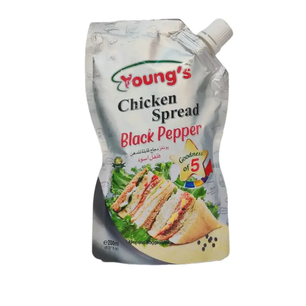 Youngs Black Pepper Chicken Spread 200ML