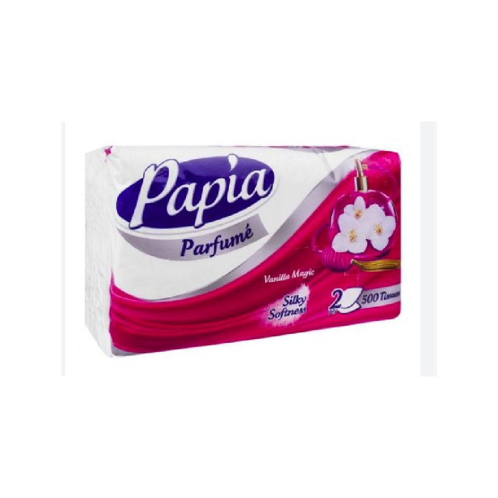 Papia Perfume 500 Tissues 2 ply