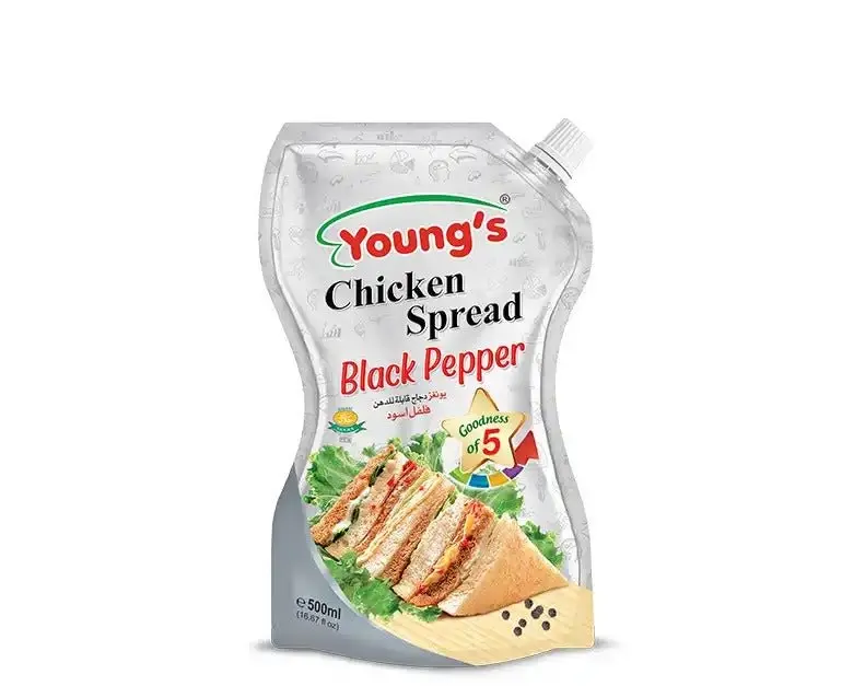 Young Chicken Spread Black Pepper 500ML