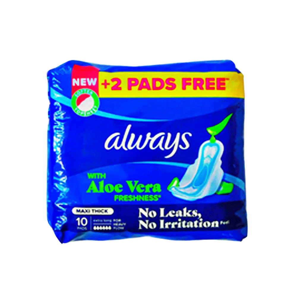 Always Aloe Vera 10 Pads 