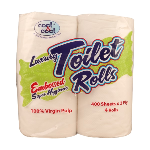 Cool&Cool Toilet rolls 4X