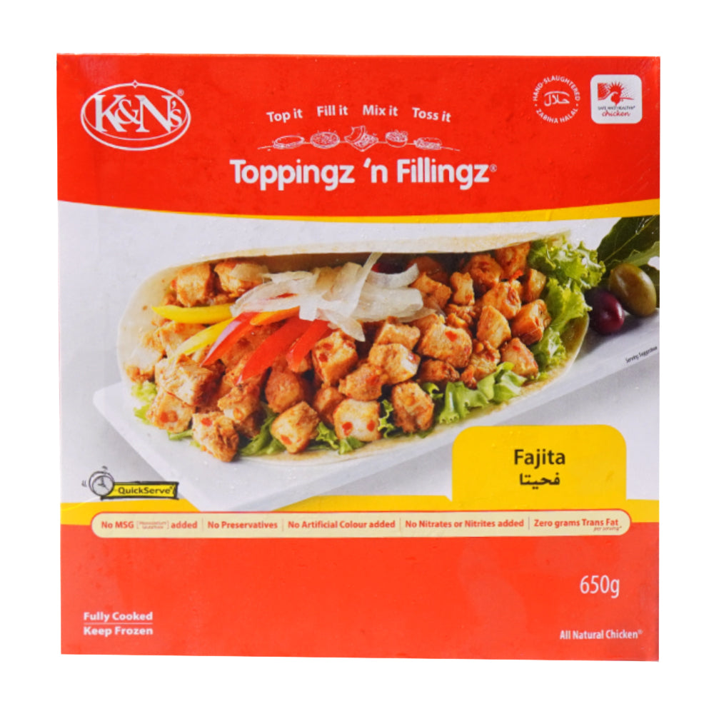 K&N Toppingz N Filling Fajita