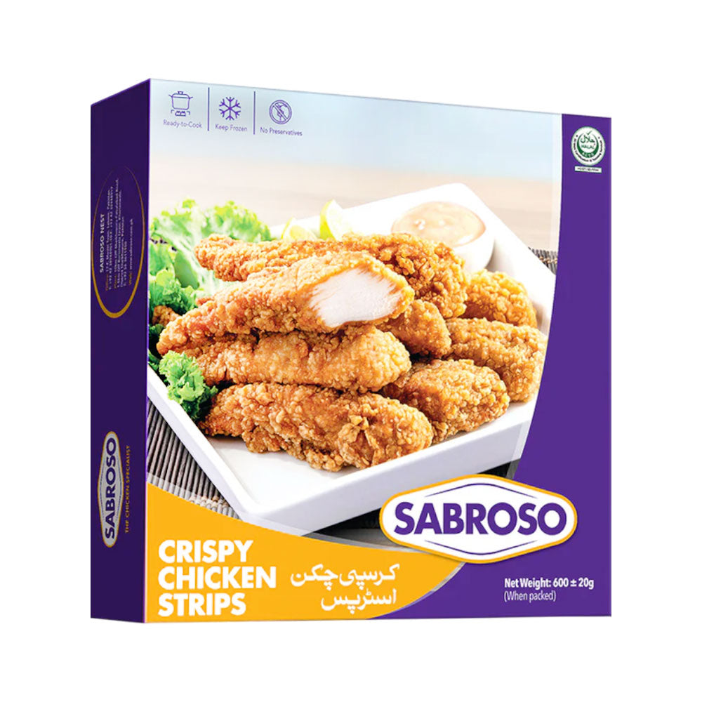 Sabroso Crispy Chicken Strips 600G E.P