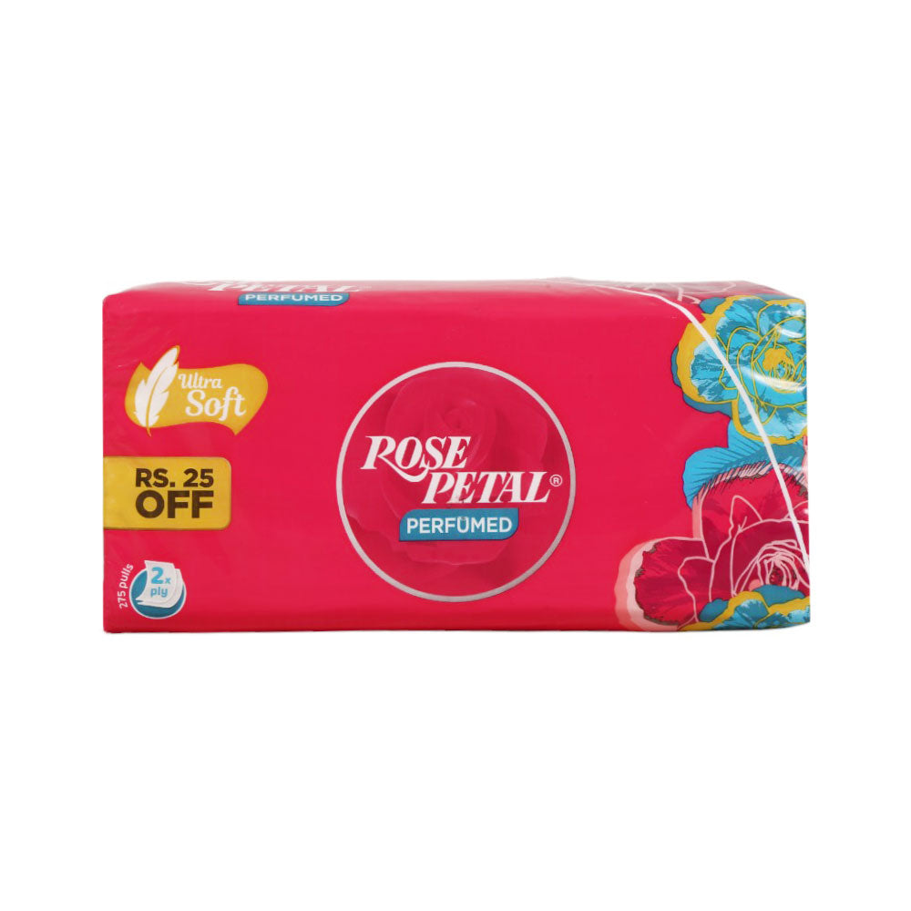 Rose Petal Perfumed 275 Pulls 2x Ply