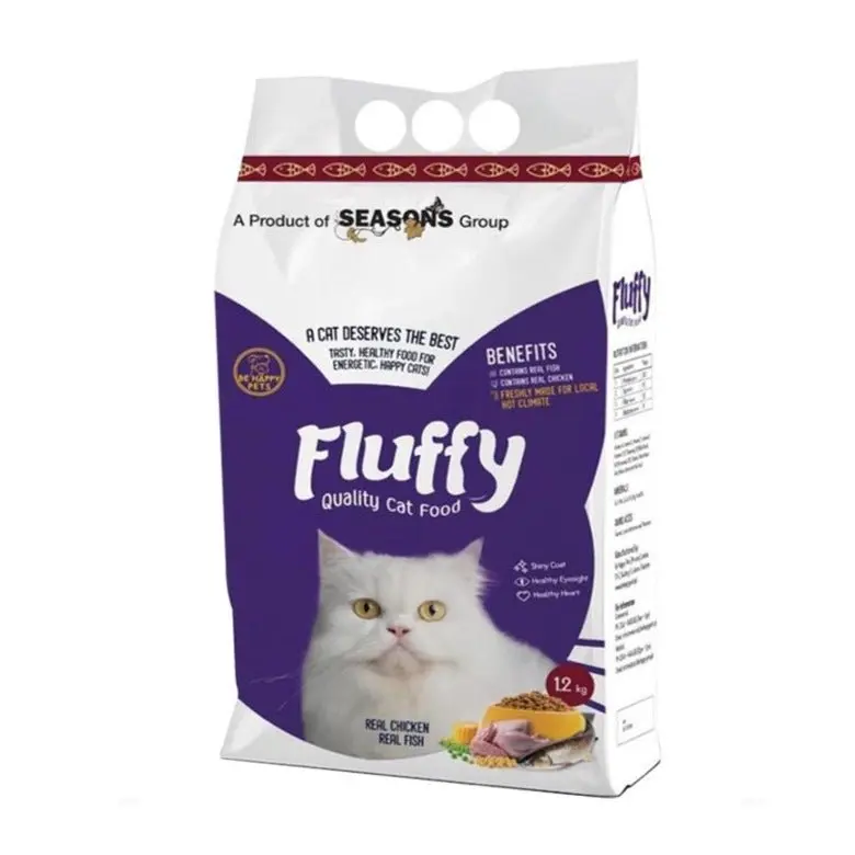 Fluffy Cat Food 1.2Kg