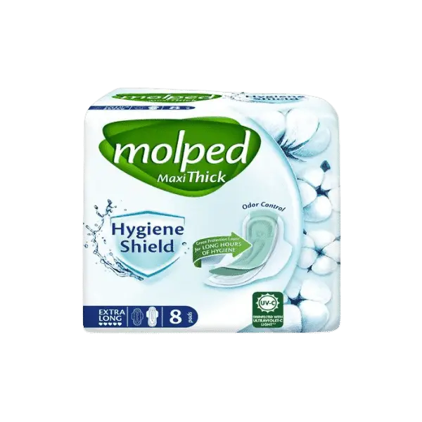 Molped Maxi Thick Extra Long 8 Pads