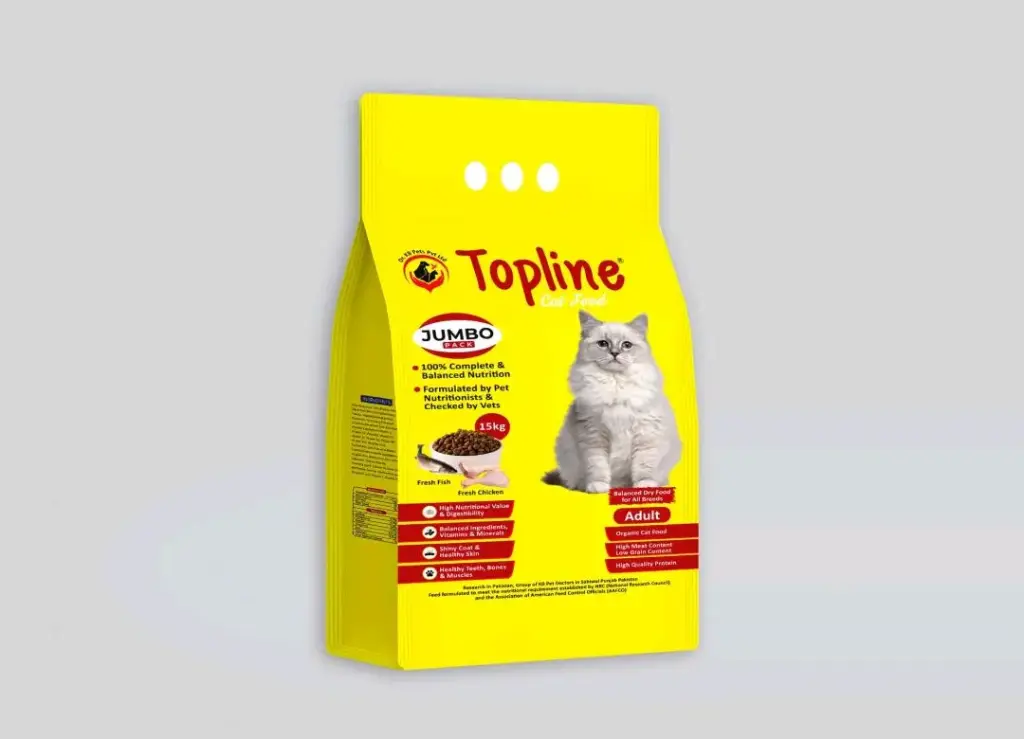 Topline Cat Food 1.2Kg (Fish & Chicken)