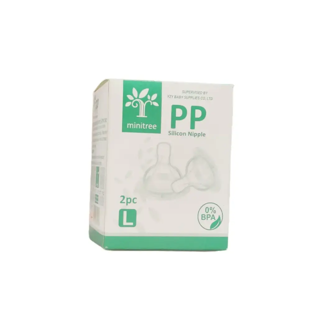 Pp Silicon Nipple 2Pcs L