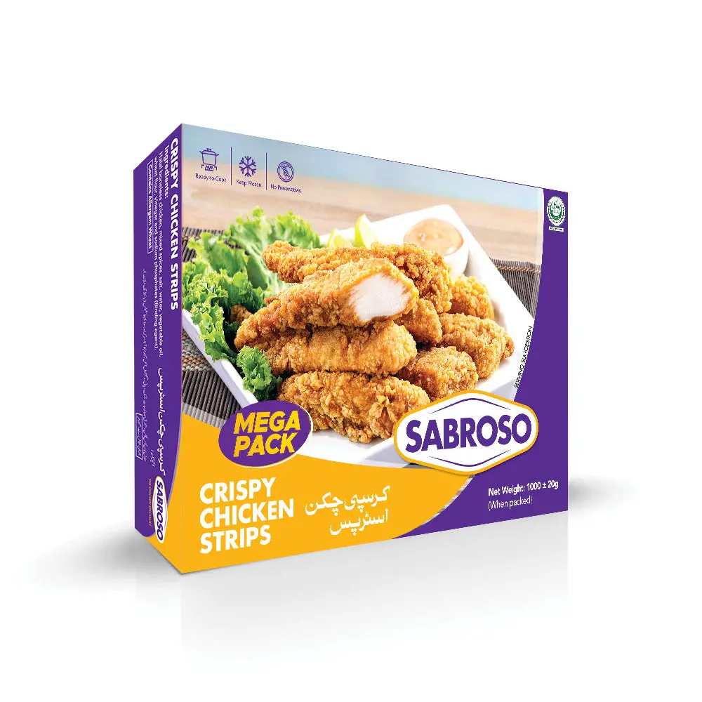 Sabroso Crispy Chicken Strips M.P 1000G
