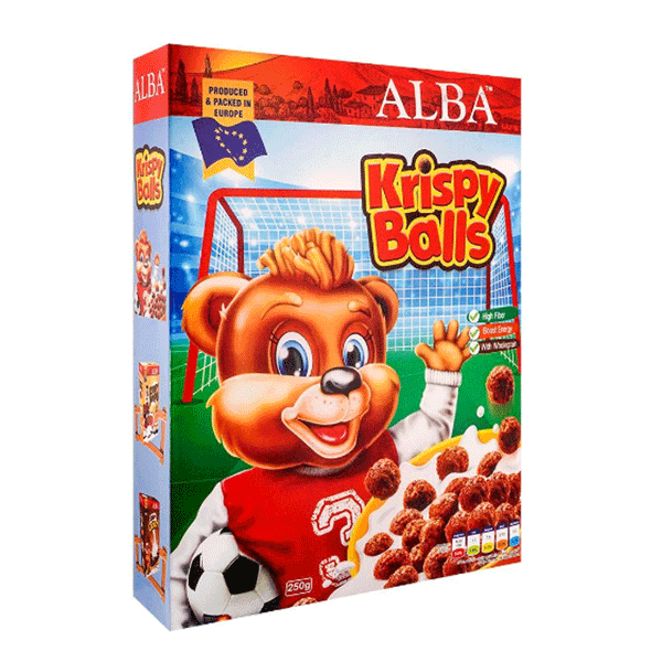 Alba Krispy Balls 75G