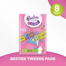 Butterfly Tweens Regular 8 Pack