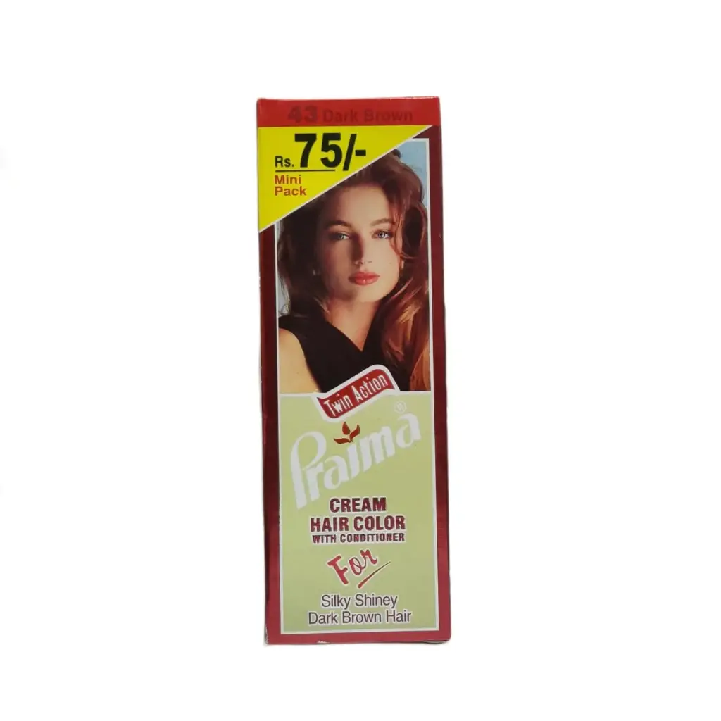Bio Amla Praima Hair Clor 43 Dark Brown