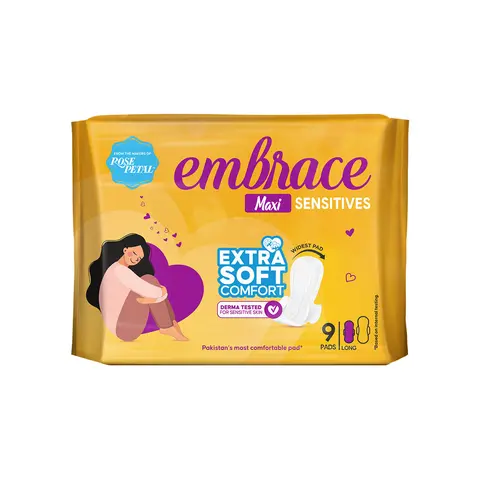 Embrace Maxi Sensitive 9 Pad