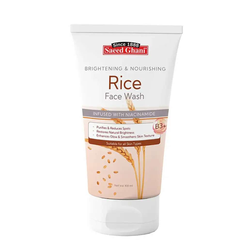 Saeed Ghani Rice Face Wash 100ml