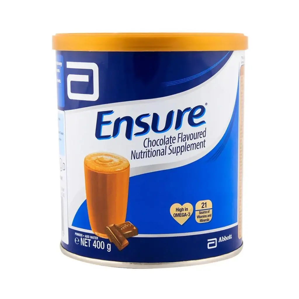 Ensure Chocolate Flavored Nutritional Supplement 400G