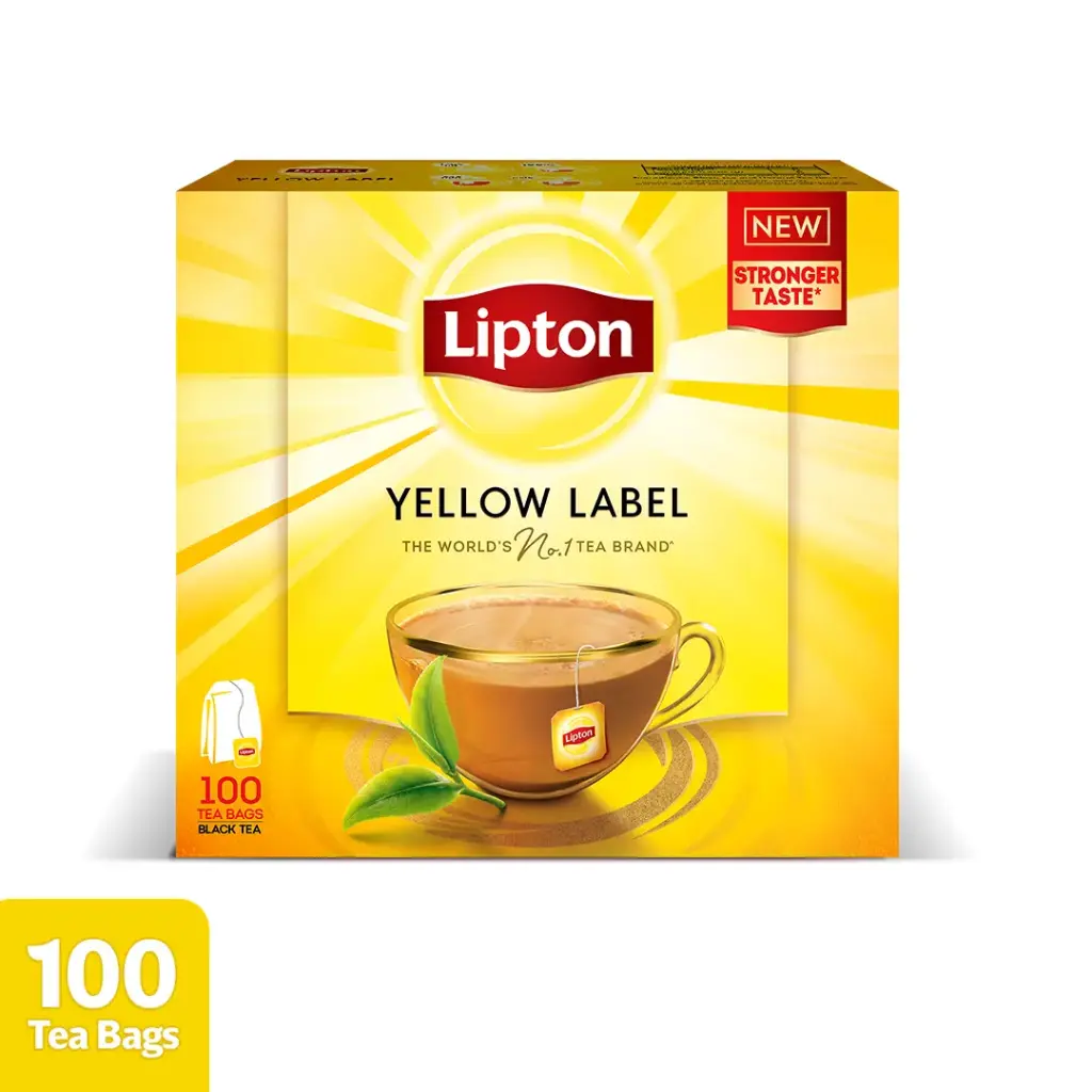 lipton Yellow Label Tea Bag 100 pcs 