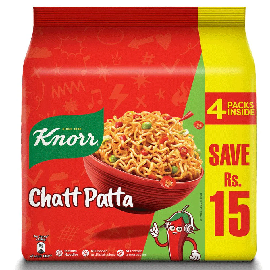 Knorr Family Pack Chatt Patta Noodle 200g 