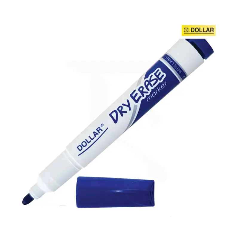 Dollar Board Marker Blue Dry