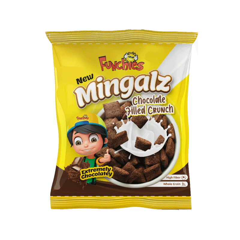 Funchies Mingalz Chocolate Filled Crunch