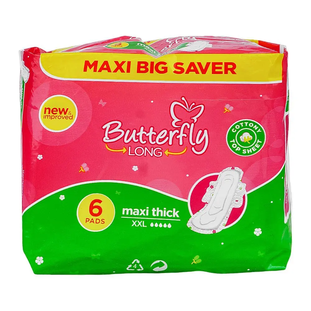 Butterfly Maxi Thick 6 Pads 