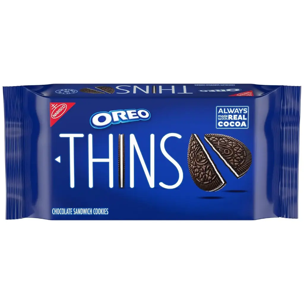 Oreo Crispy Thin Sandwich Cookies