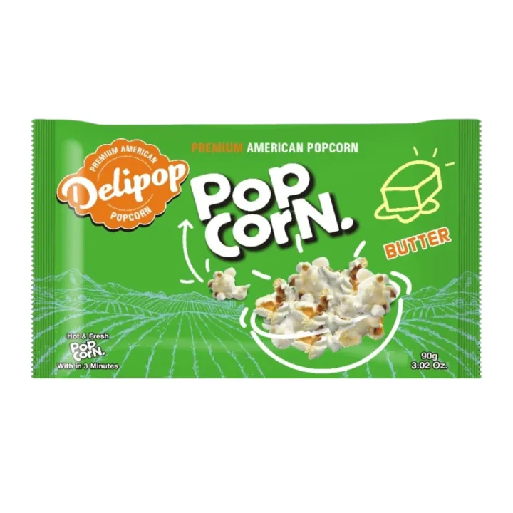 Delipop PopCorn Butter 90G