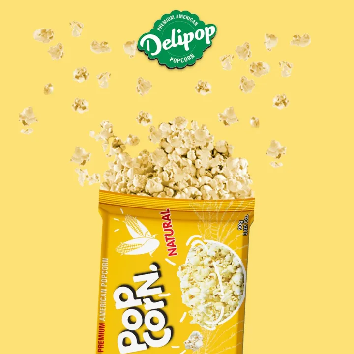 Dlipop PopCorn Natural 90g