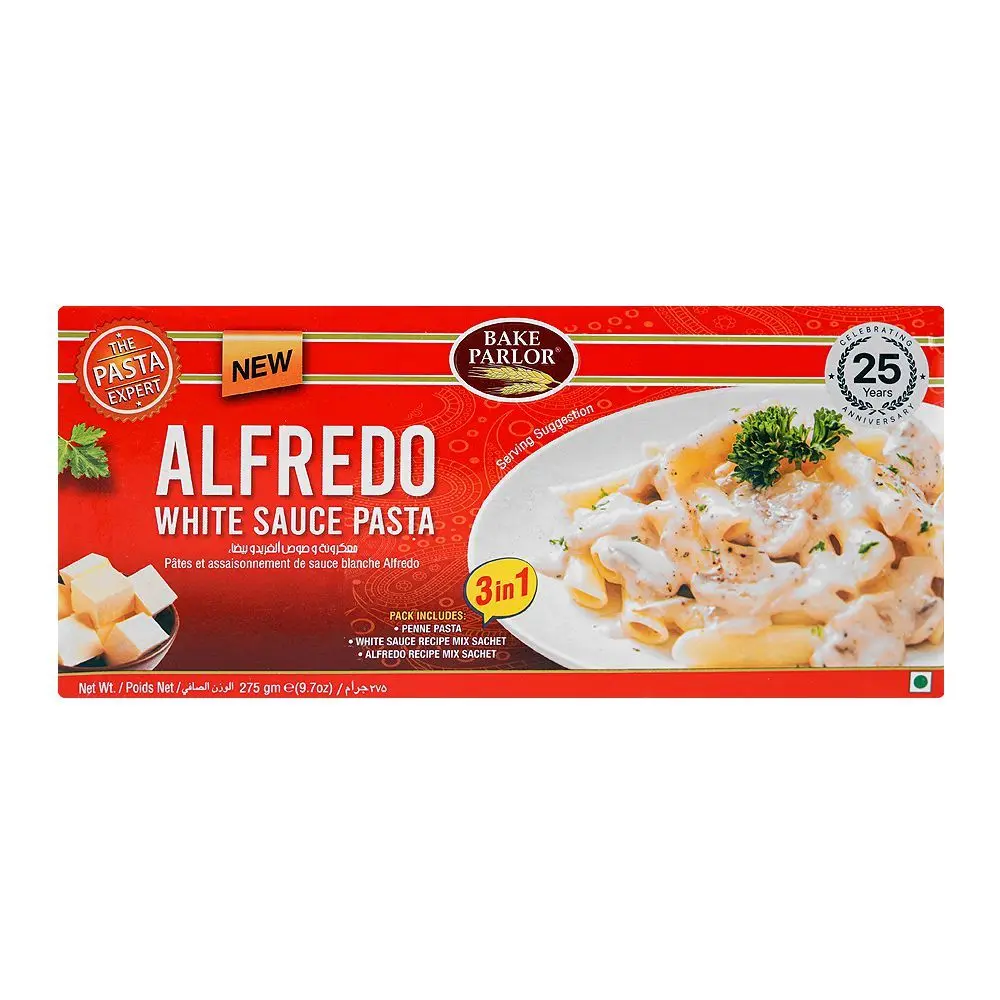 Bake Parlor Alfredo White Sauce Pasta 275G