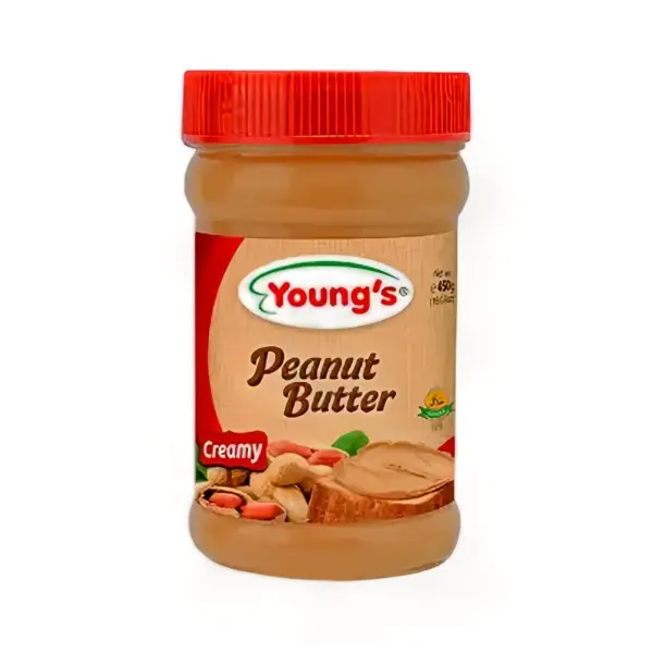 Youngs Peanut Butter Crunchy 450G