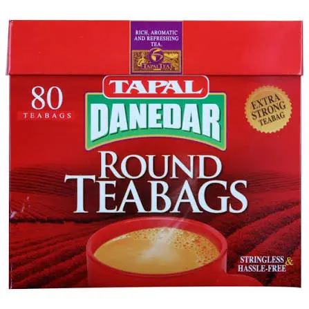 Tapal Danedar Round Tea Bags 80 Pcs