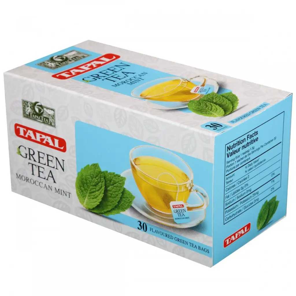 Tapal Green Tea Moroccan Mint 30 Bags