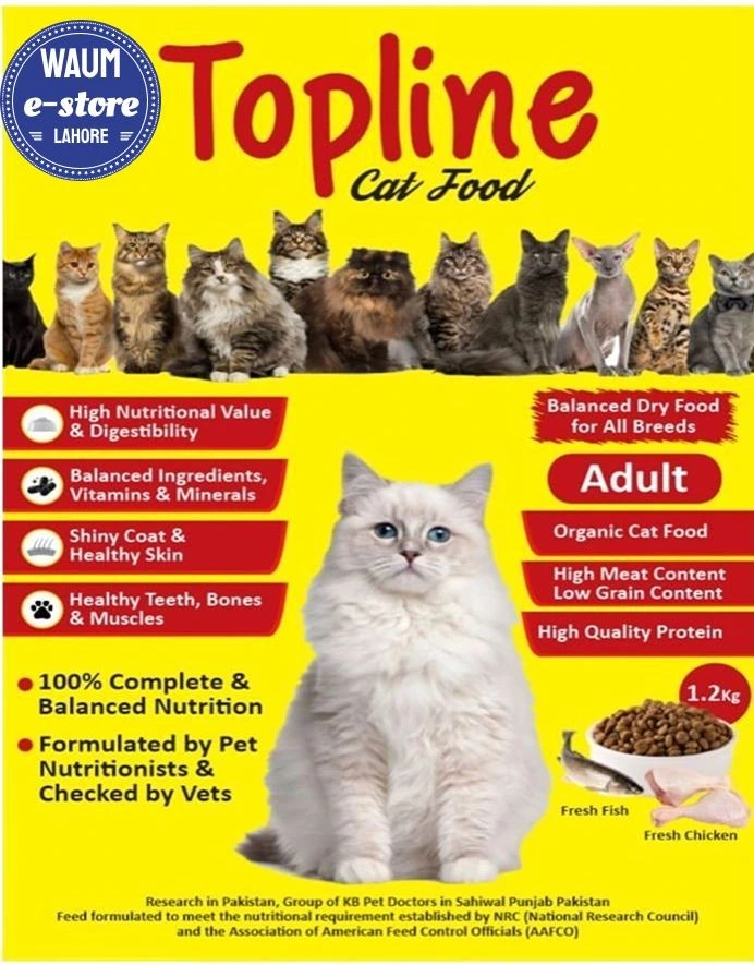 Topline Kitten Food 1.2kg