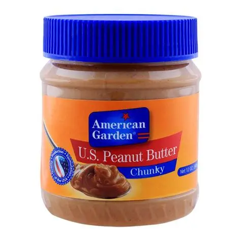 American Garden Crunchy Peanut Butter 510G