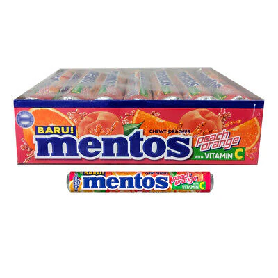 Mentos Peach Orange