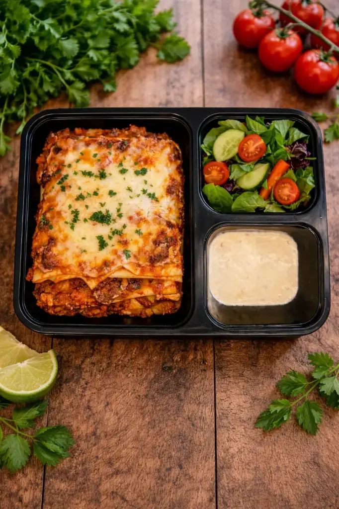 Beef lasagna 