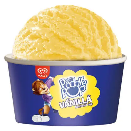 Walls P-Pop Cup Vanilla 