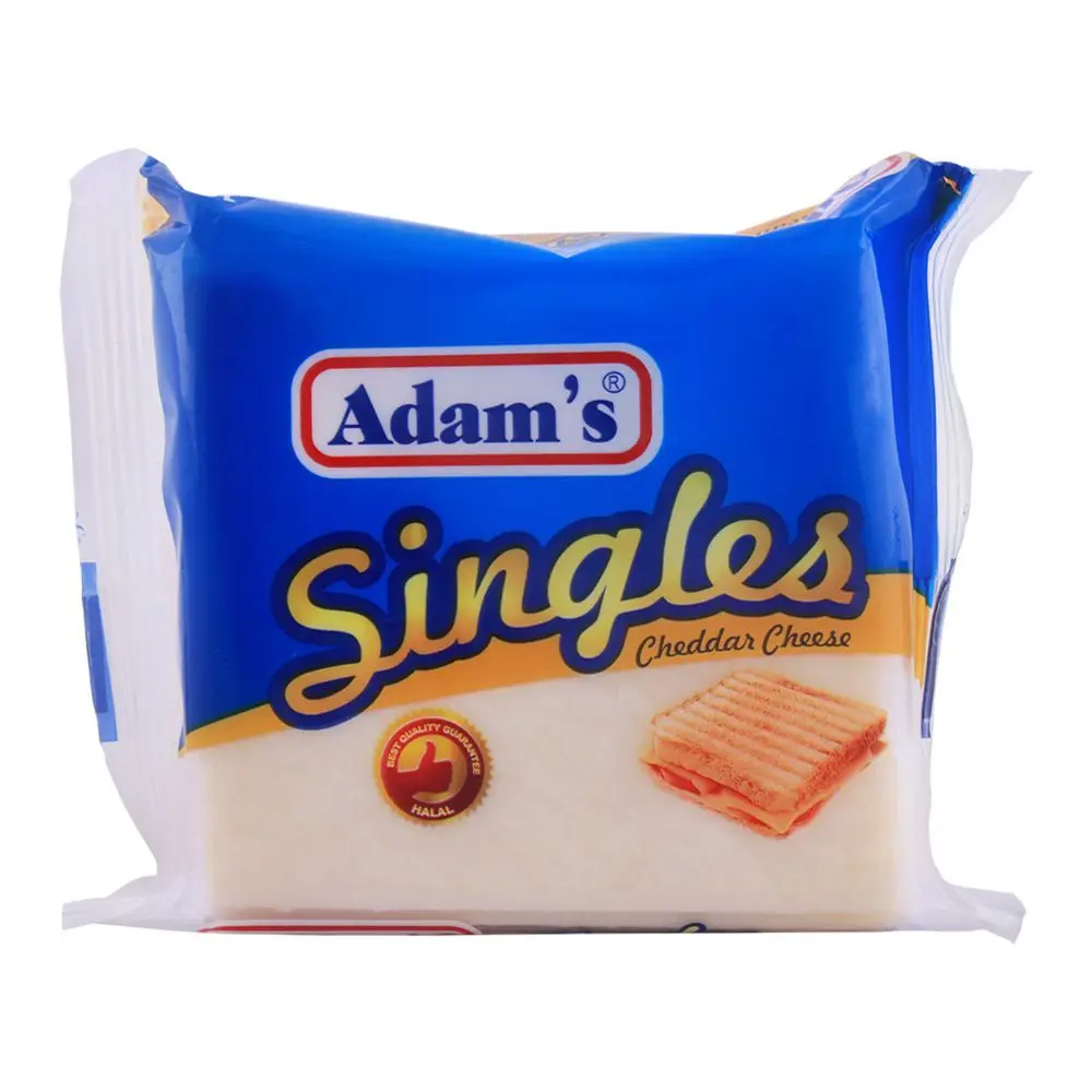 Adams Single Cheddar Cheese Slice 200G 