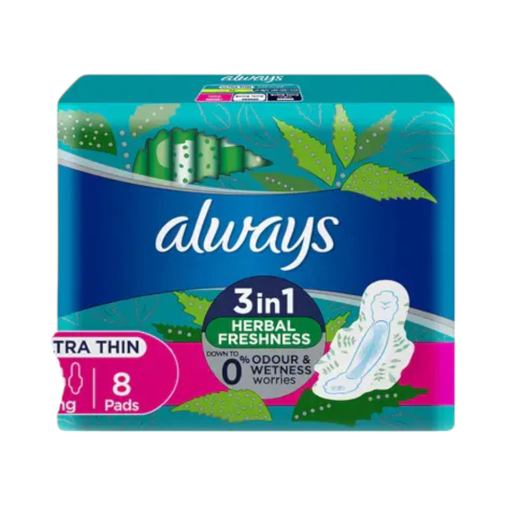 Always Ultra-Thin Long 8 Pcs