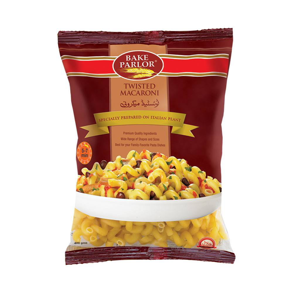 Bake Parlor Verm Twisted Macaroni 400G