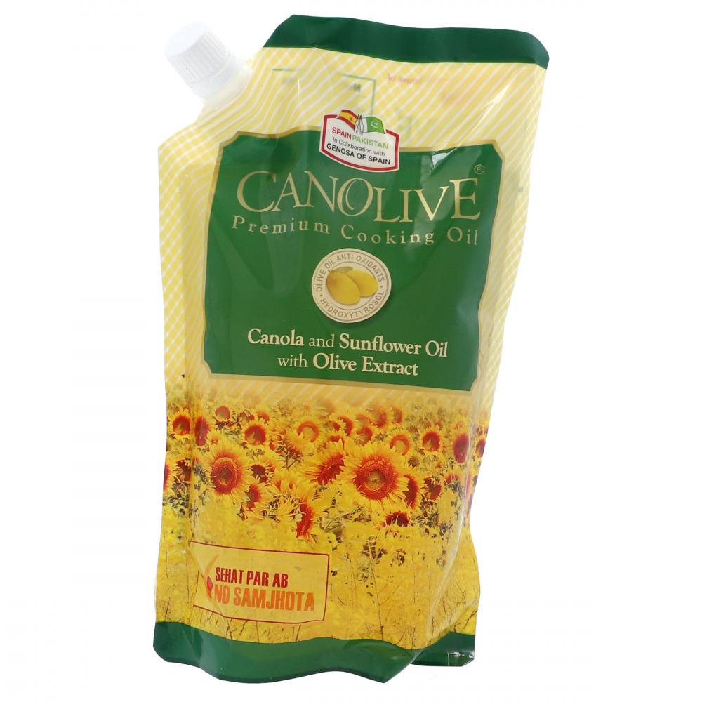 Canolive Oil 1L Cap Pouch