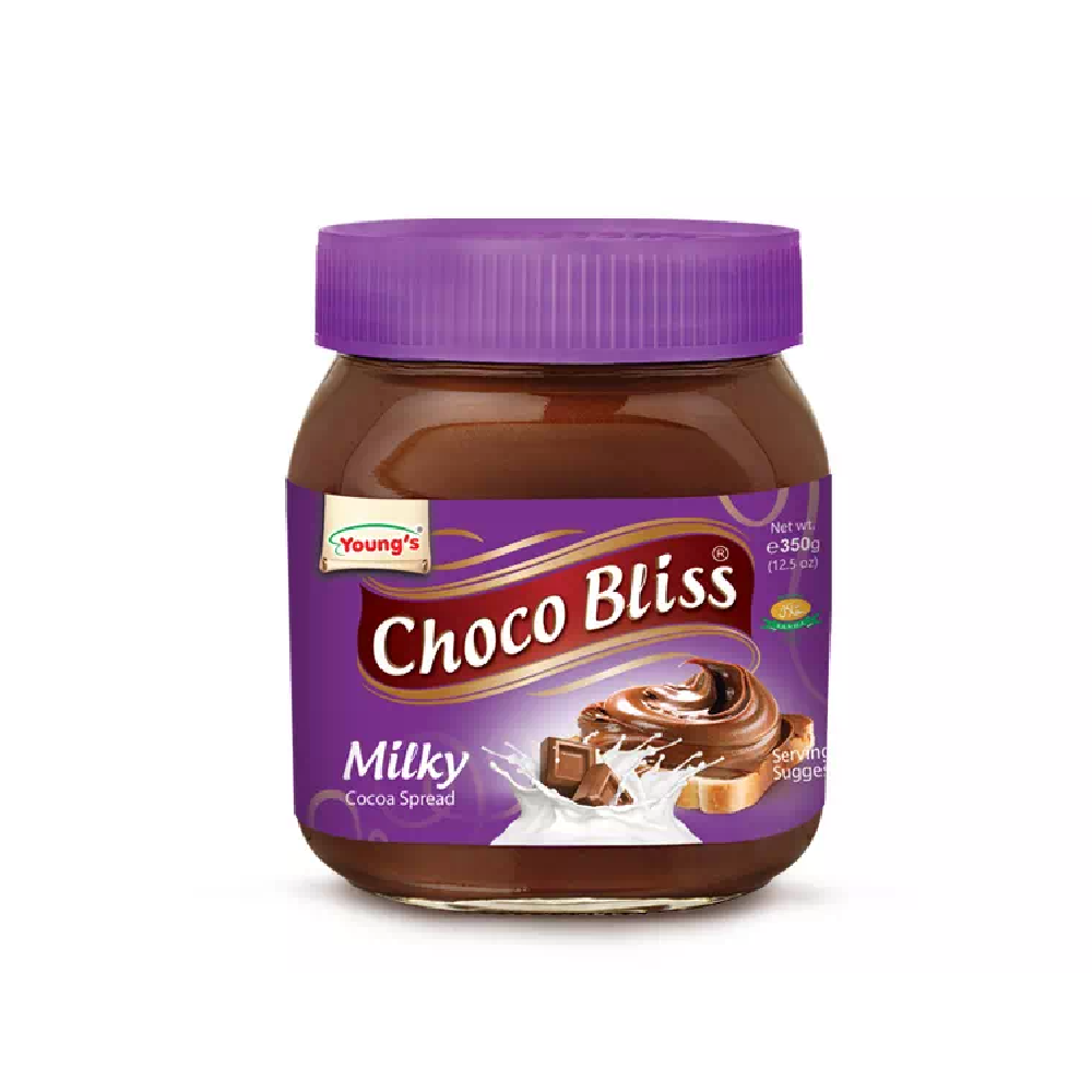 Youngs Choco Bliss Milky 350G Jar