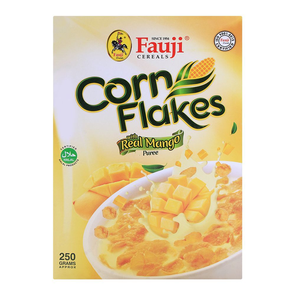Fauji Corn Flakes Mango 250G
