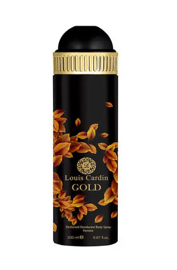 Louis Cardin Gold Perfume Body Spray 200Ml