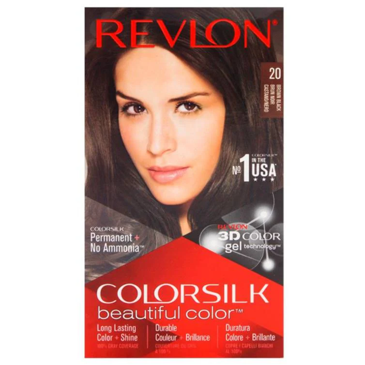 Revlon Hair Color 20 Brown Black