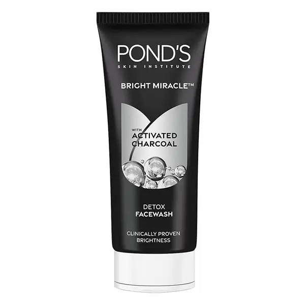 Ponds Bright Miracle Activated Charcoal Face Wash 100G