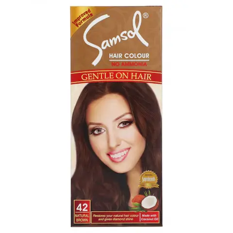 Samsol Hair Color 42 Natural Brown