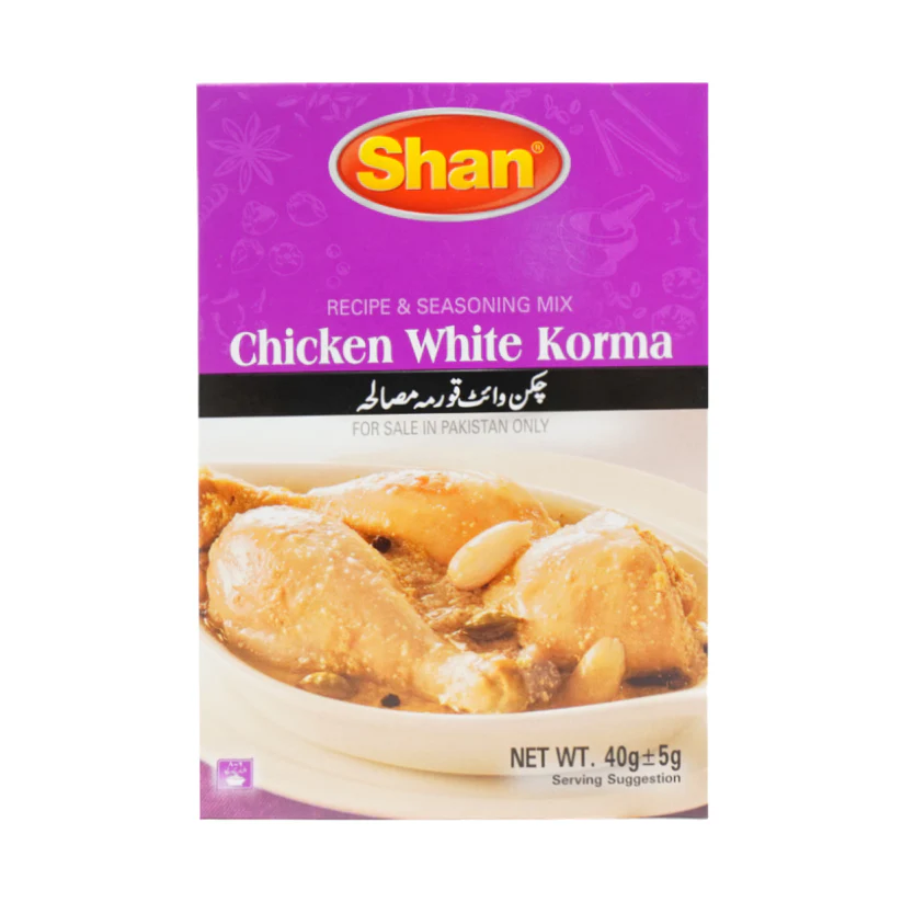 Shan White Korma Mix S-P 40Gm
