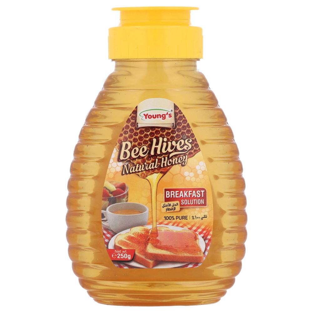 Youngs Bee Hives Honey 250G