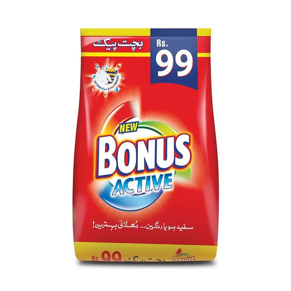 Bonus Active Detergent Powder 750G