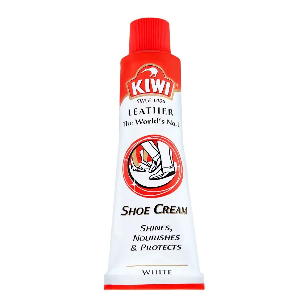 Shoe Cream Kiwi White Tube 45Ml
